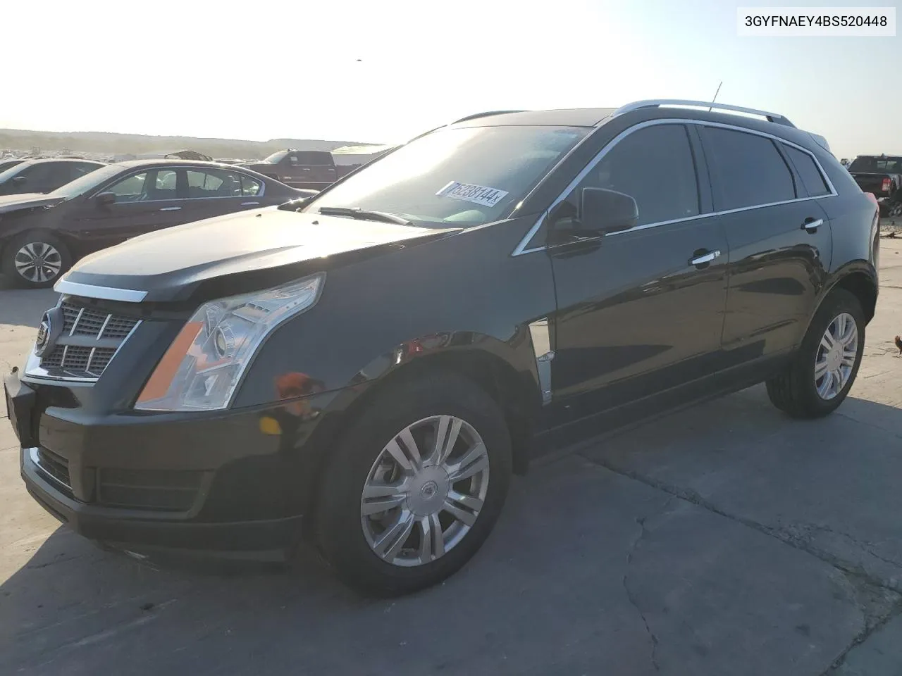 3GYFNAEY4BS520448 2011 Cadillac Srx Luxury Collection