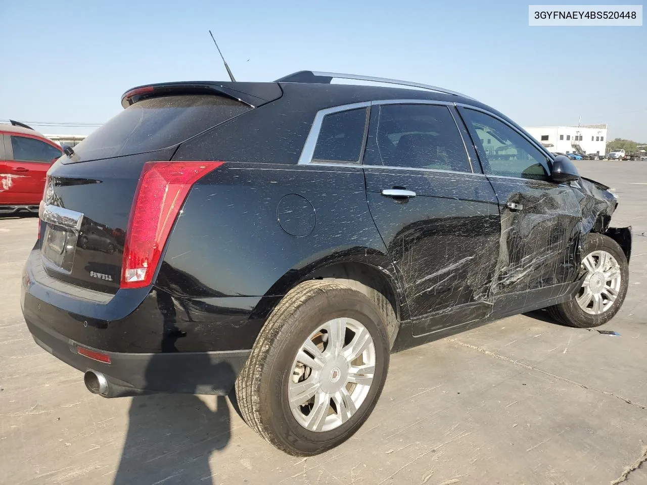 3GYFNAEY4BS520448 2011 Cadillac Srx Luxury Collection