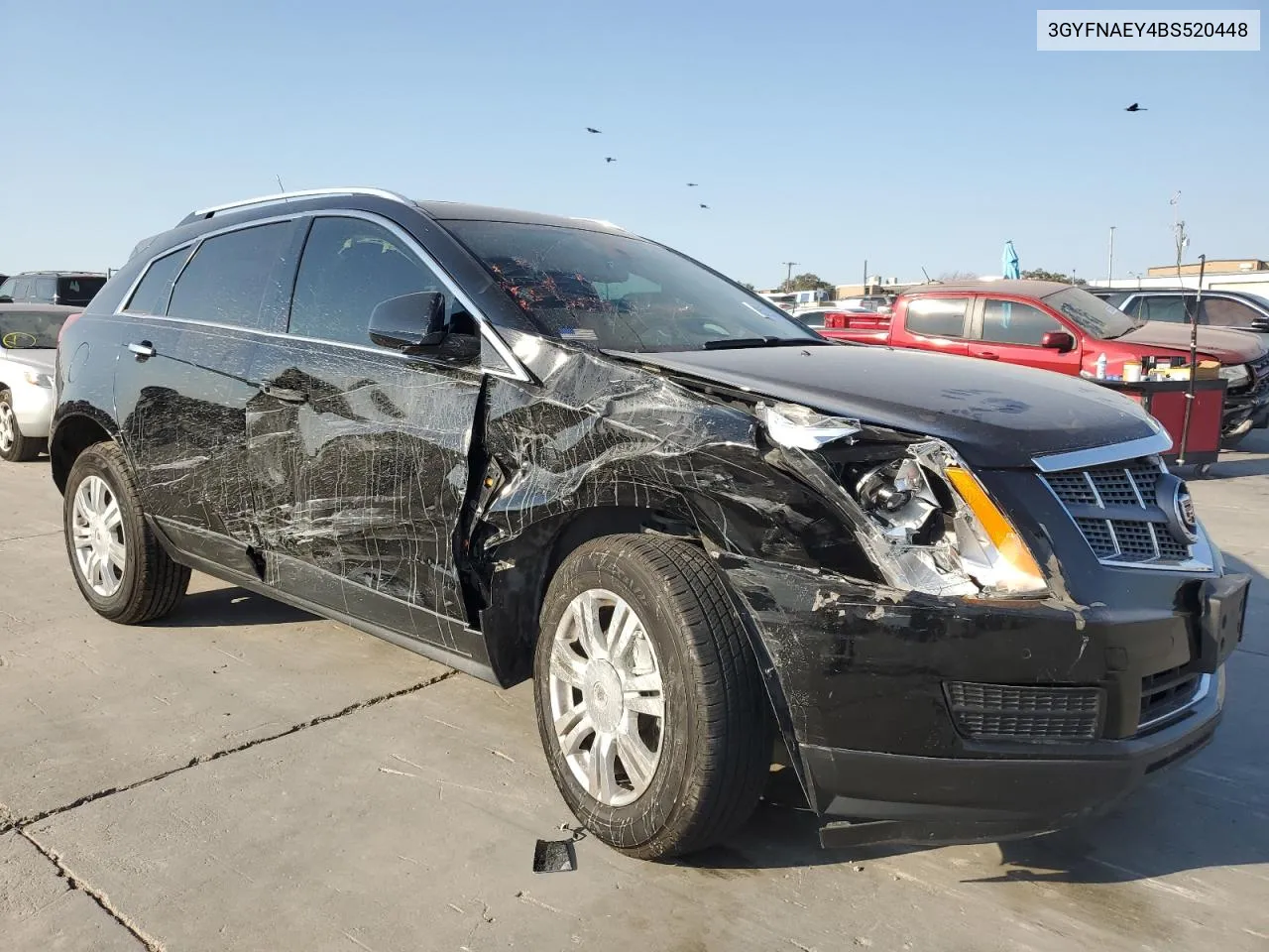 3GYFNAEY4BS520448 2011 Cadillac Srx Luxury Collection