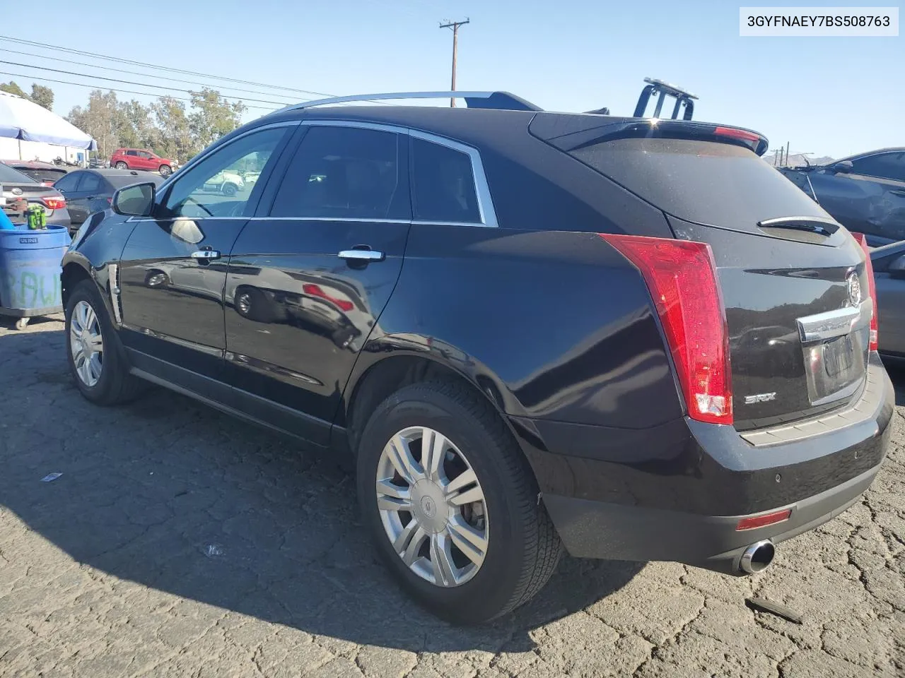 2011 Cadillac Srx Luxury Collection VIN: 3GYFNAEY7BS508763 Lot: 75654874