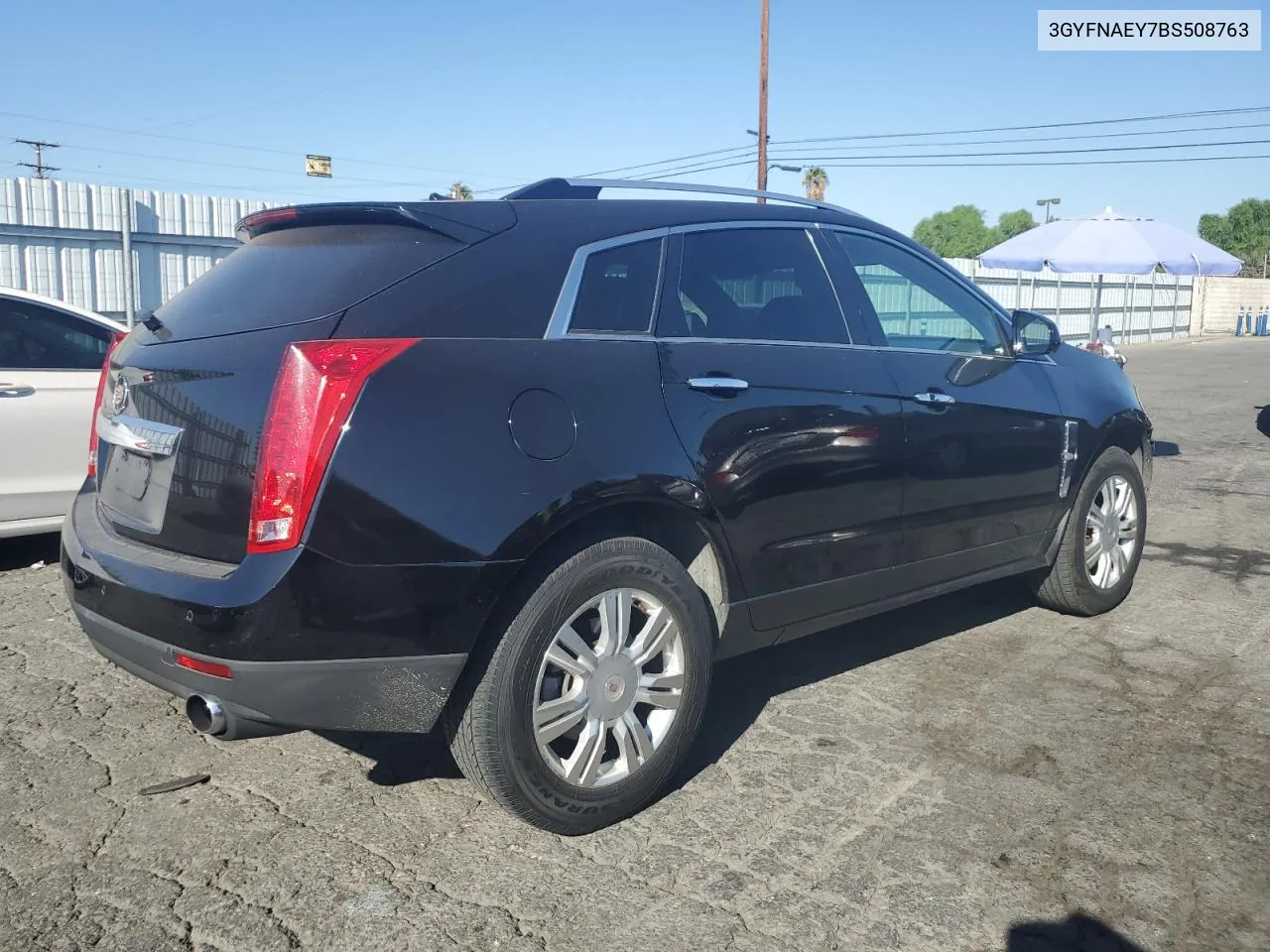 2011 Cadillac Srx Luxury Collection VIN: 3GYFNAEY7BS508763 Lot: 75654874