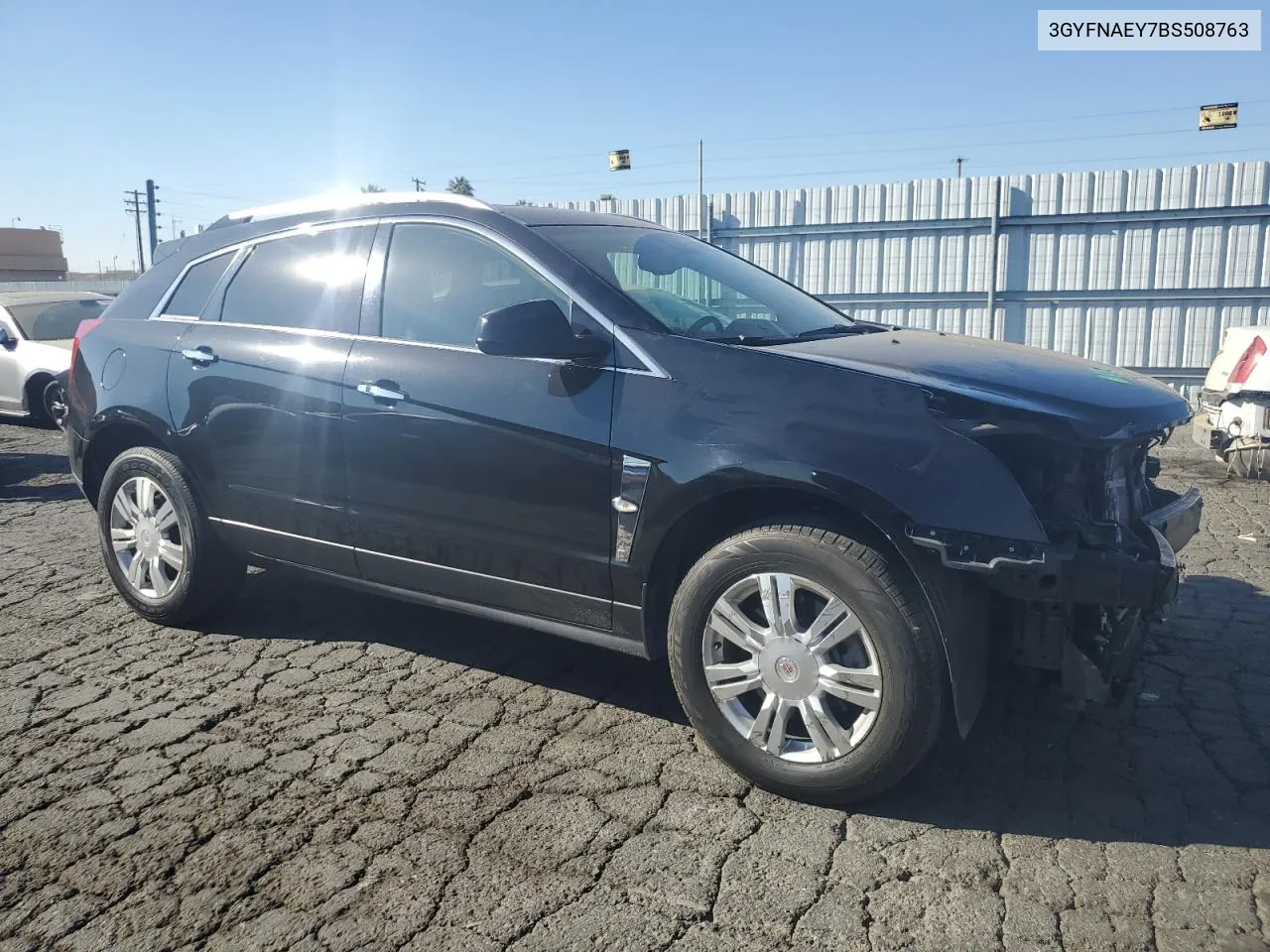 2011 Cadillac Srx Luxury Collection VIN: 3GYFNAEY7BS508763 Lot: 75654874