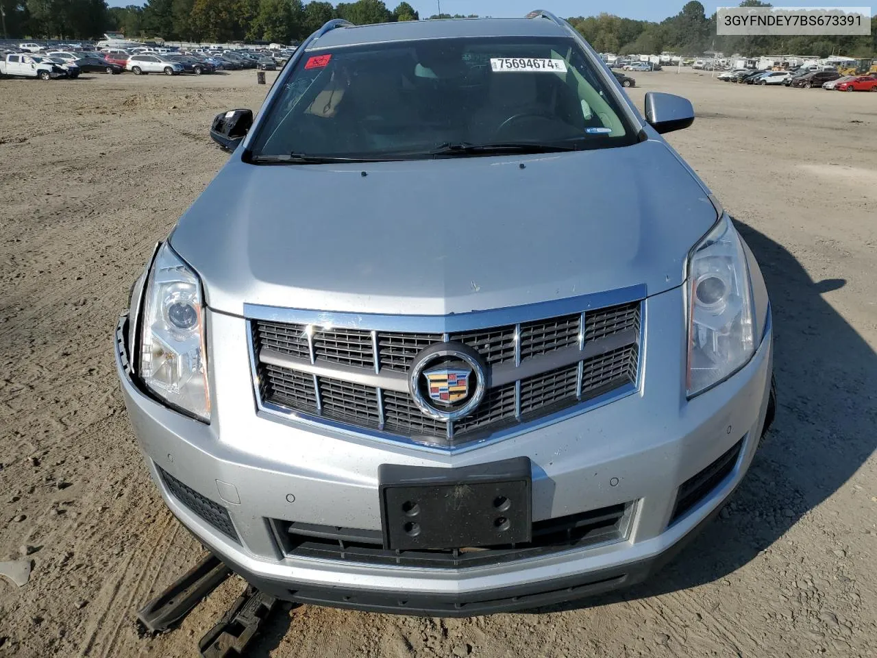 2011 Cadillac Srx Luxury Collection VIN: 3GYFNDEY7BS673391 Lot: 75694674