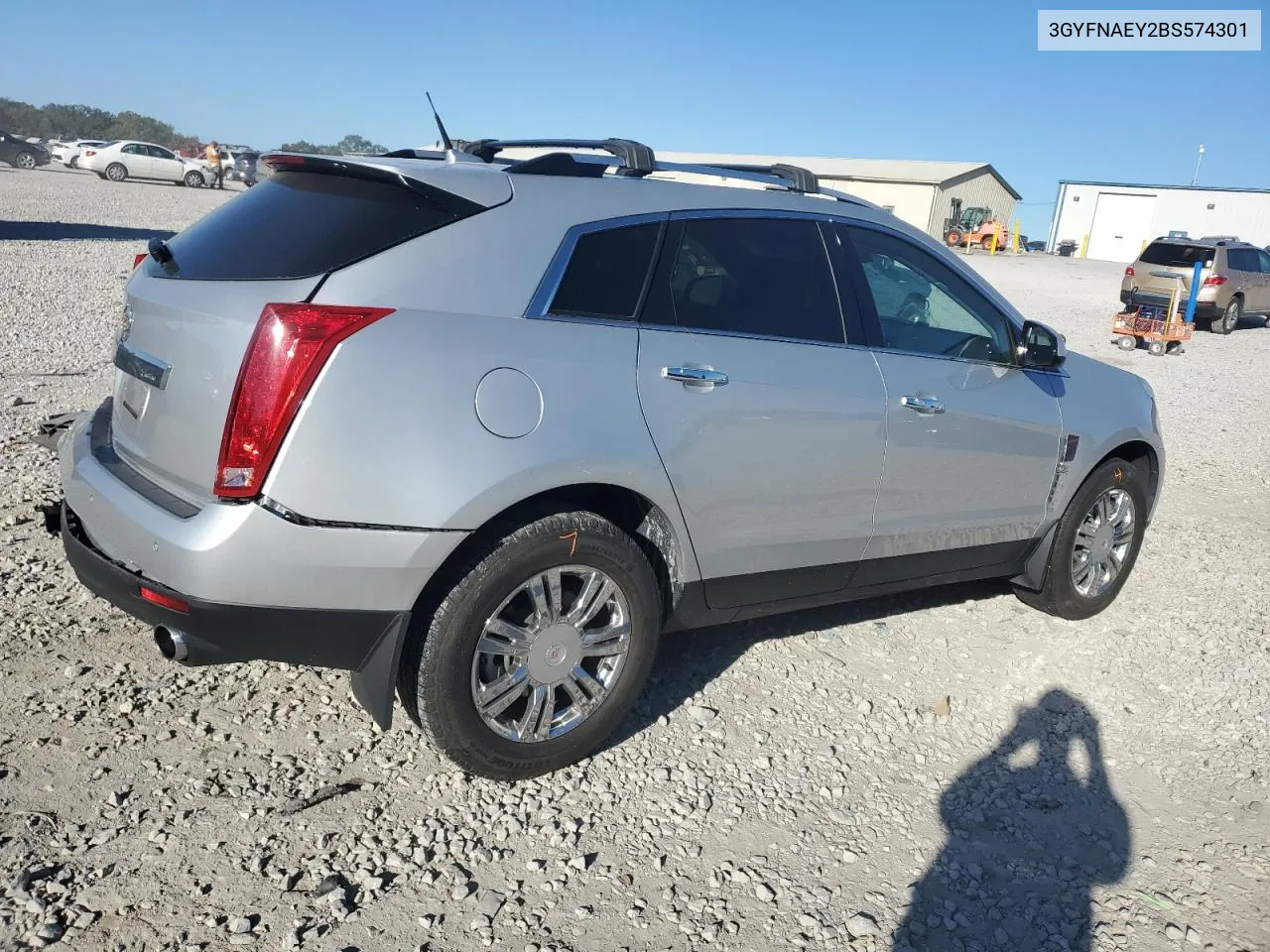 2011 Cadillac Srx Luxury Collection VIN: 3GYFNAEY2BS574301 Lot: 75726624