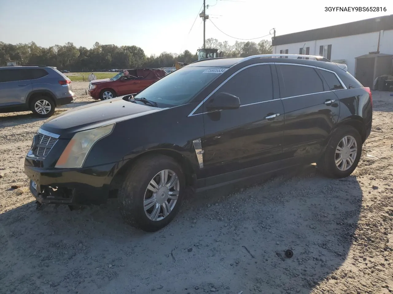 2011 Cadillac Srx Luxury Collection VIN: 3GYFNAEY9BS652816 Lot: 75805534