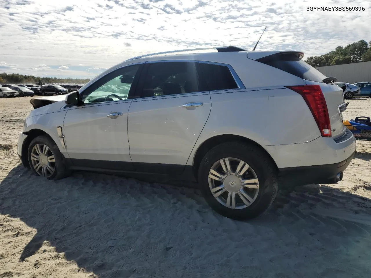 2011 Cadillac Srx Luxury Collection VIN: 3GYFNAEY3BS569396 Lot: 75984524