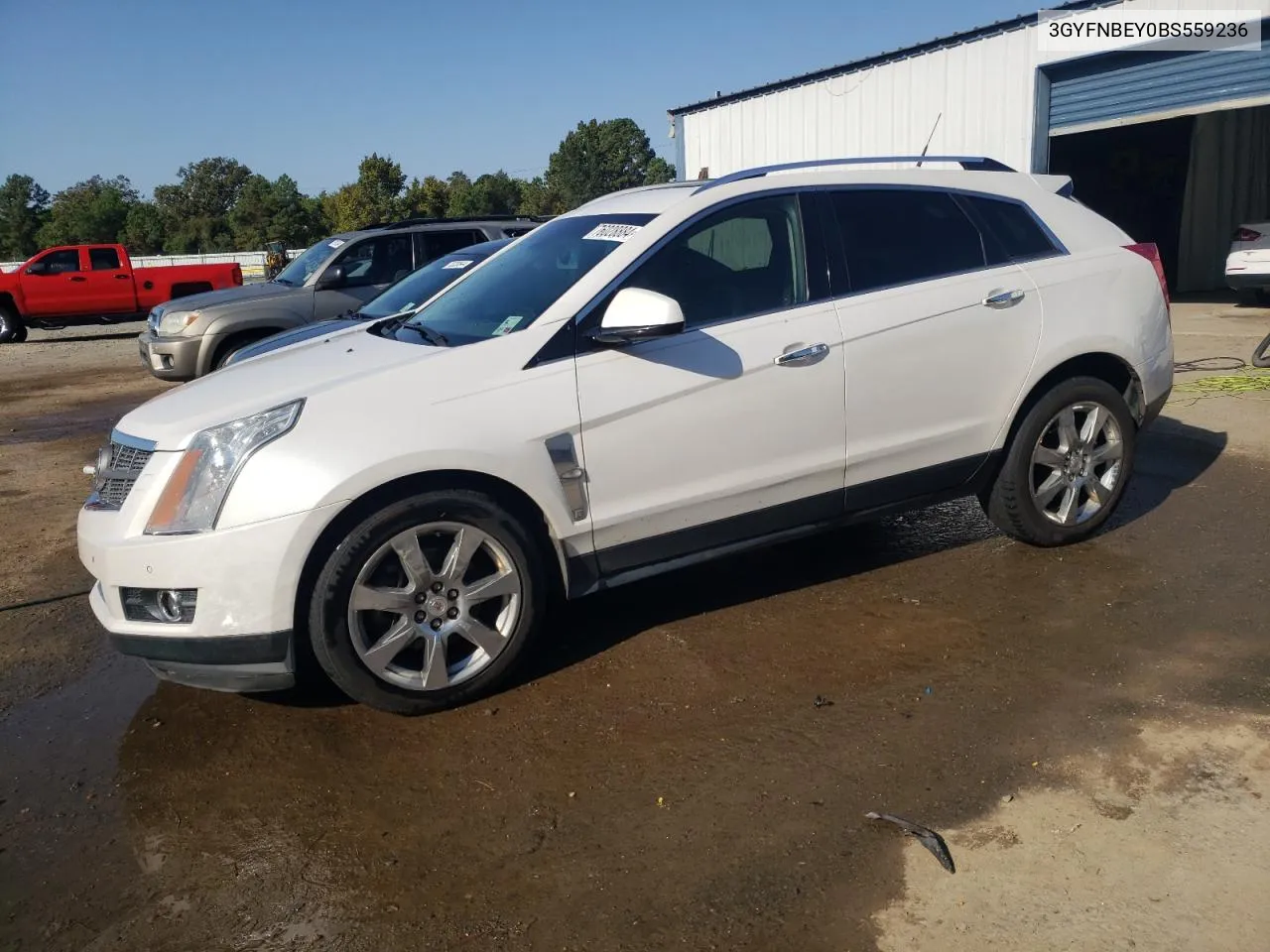 2011 Cadillac Srx Performance Collection VIN: 3GYFNBEY0BS559236 Lot: 76028884