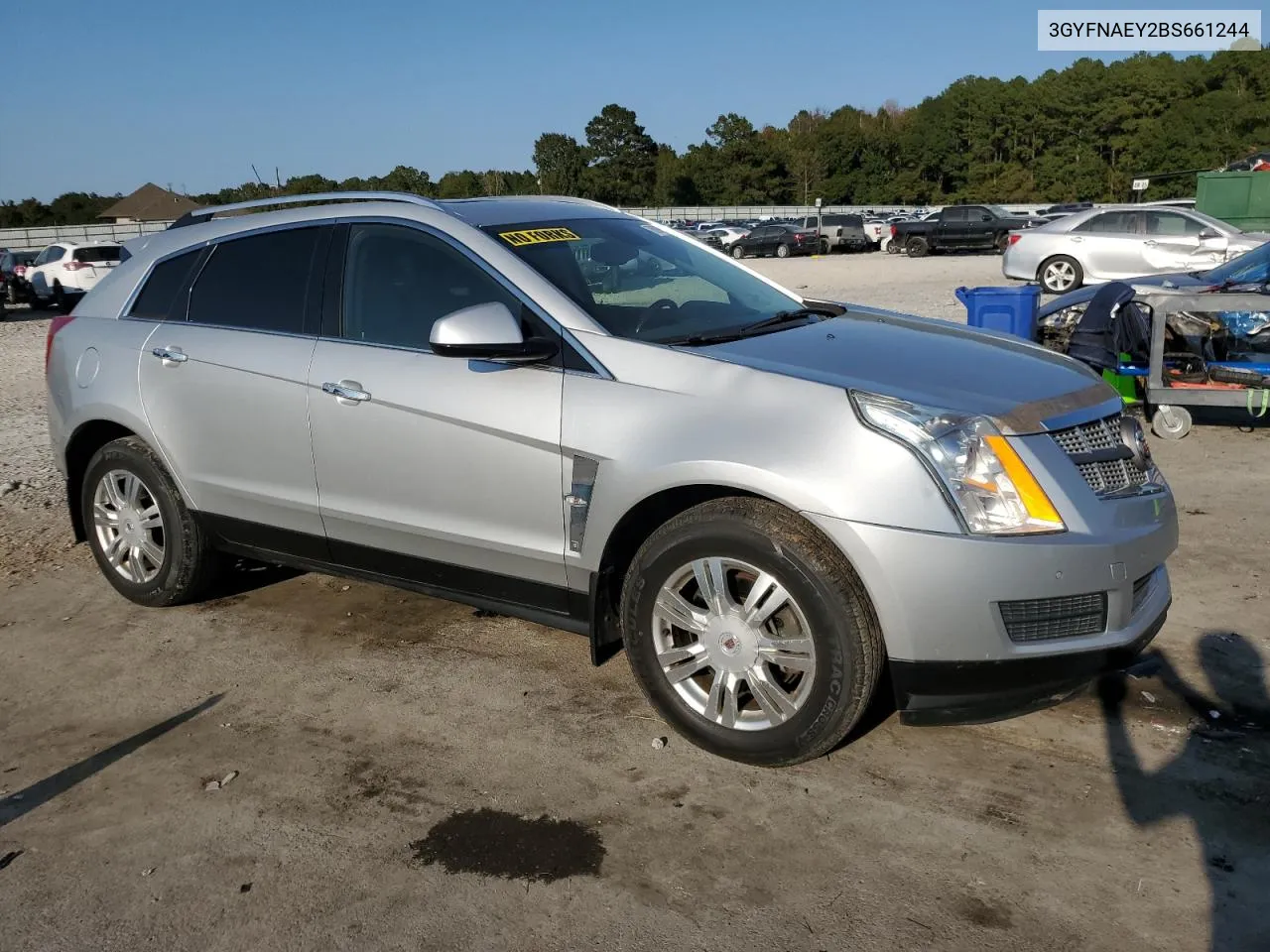 2011 Cadillac Srx Luxury Collection VIN: 3GYFNAEY2BS661244 Lot: 76099594