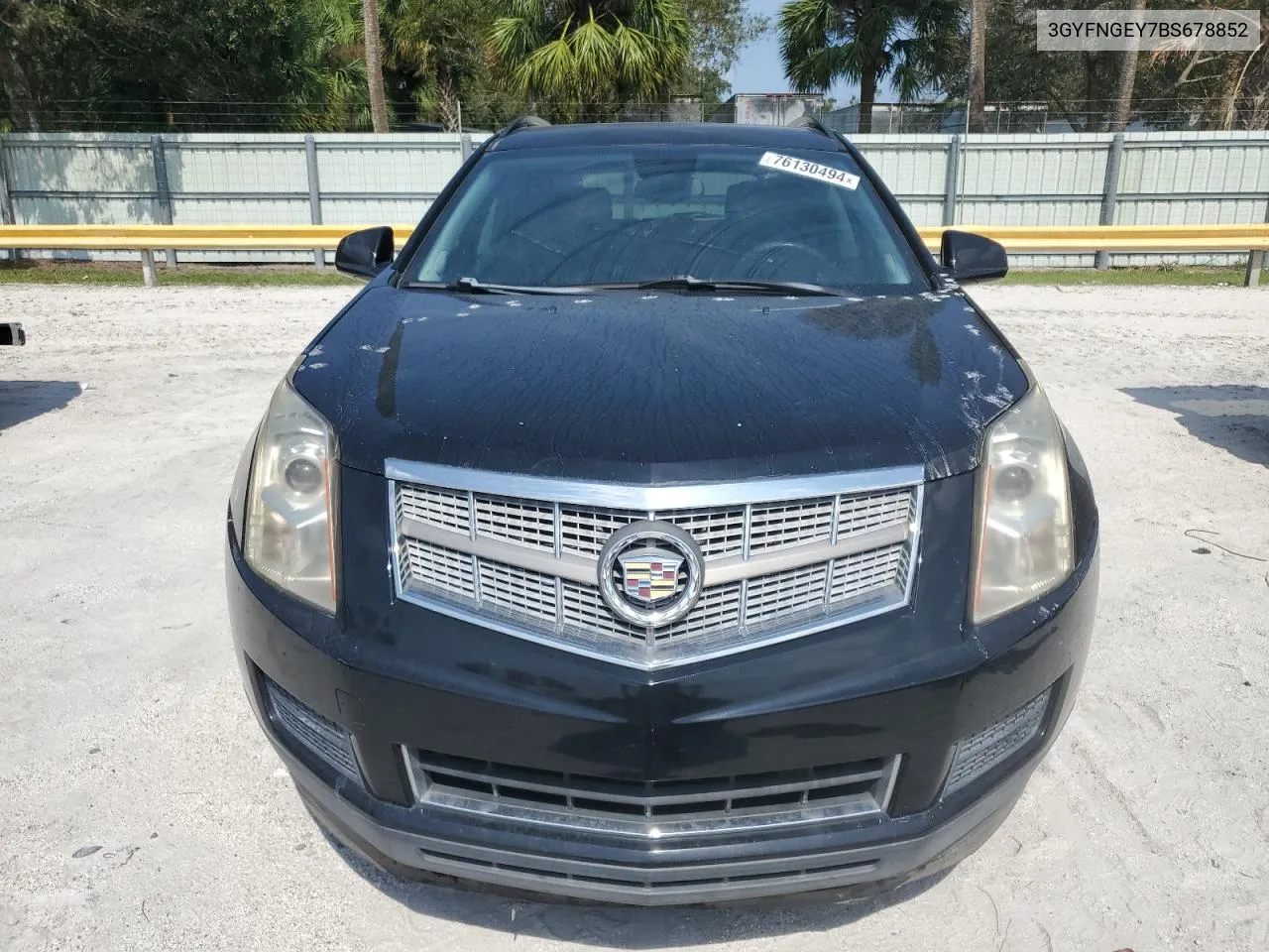 2011 Cadillac Srx VIN: 3GYFNGEY7BS678852 Lot: 76130494