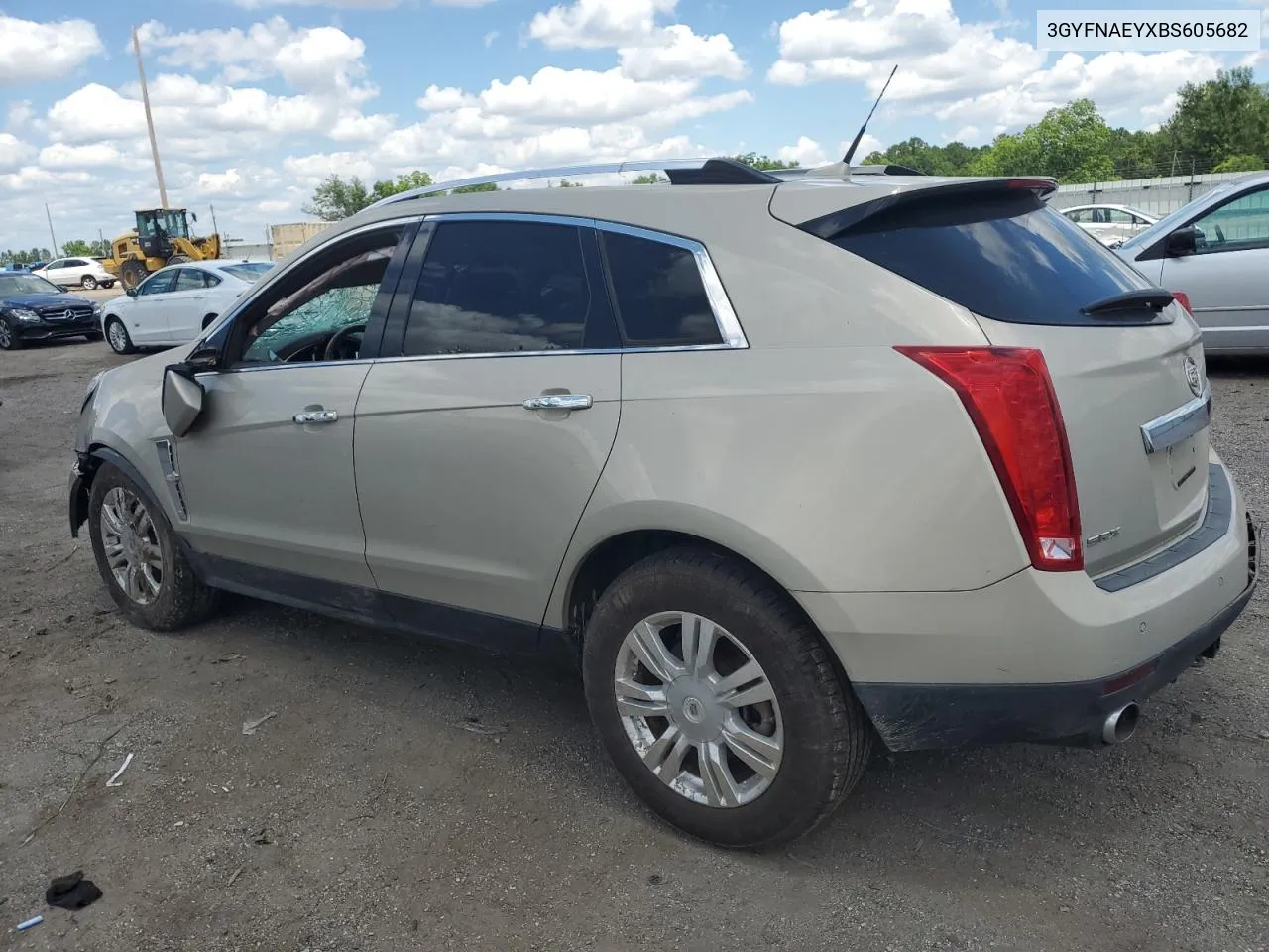 2011 Cadillac Srx Luxury Collection VIN: 3GYFNAEYXBS605682 Lot: 76131414