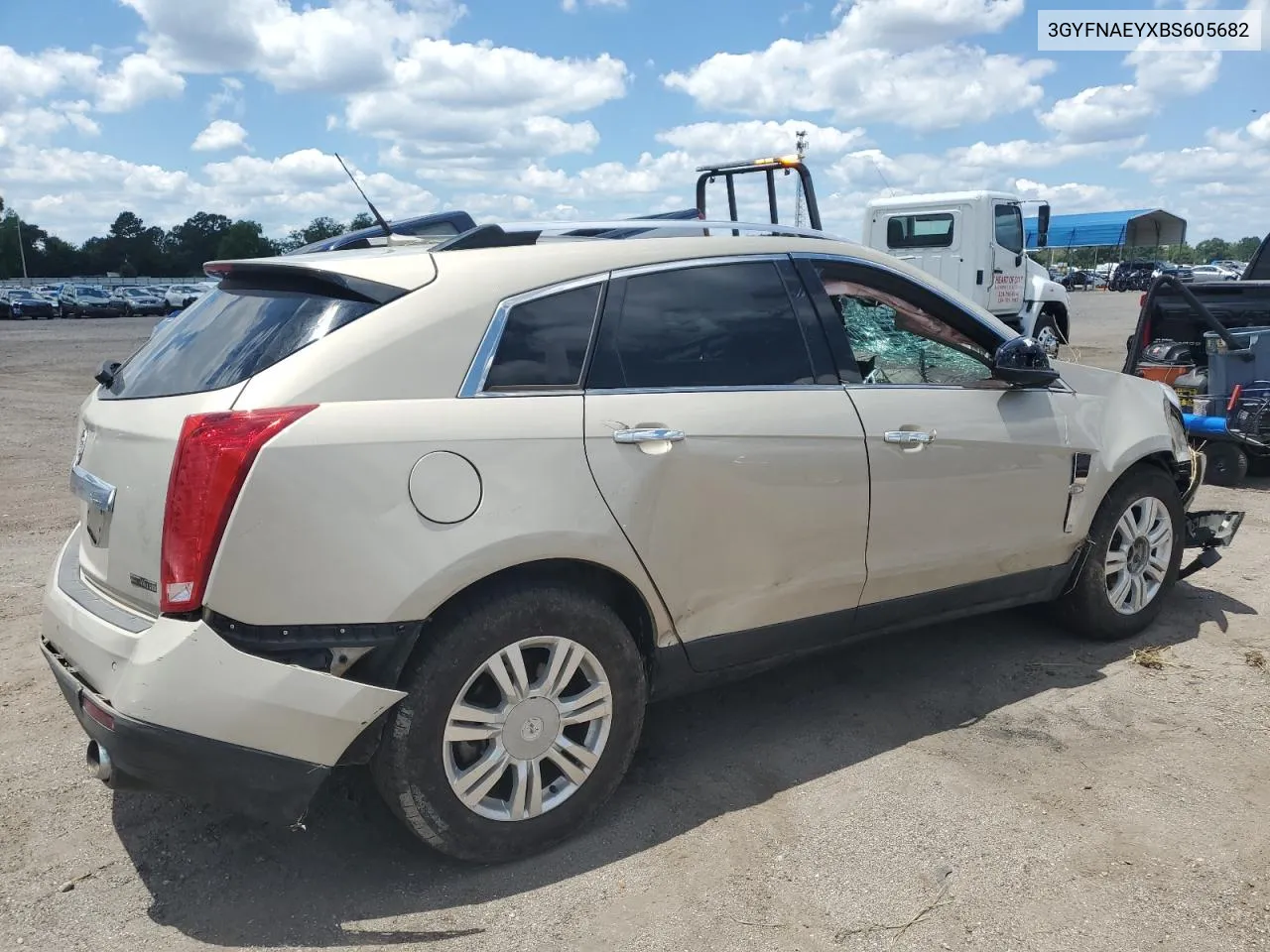 2011 Cadillac Srx Luxury Collection VIN: 3GYFNAEYXBS605682 Lot: 76131414