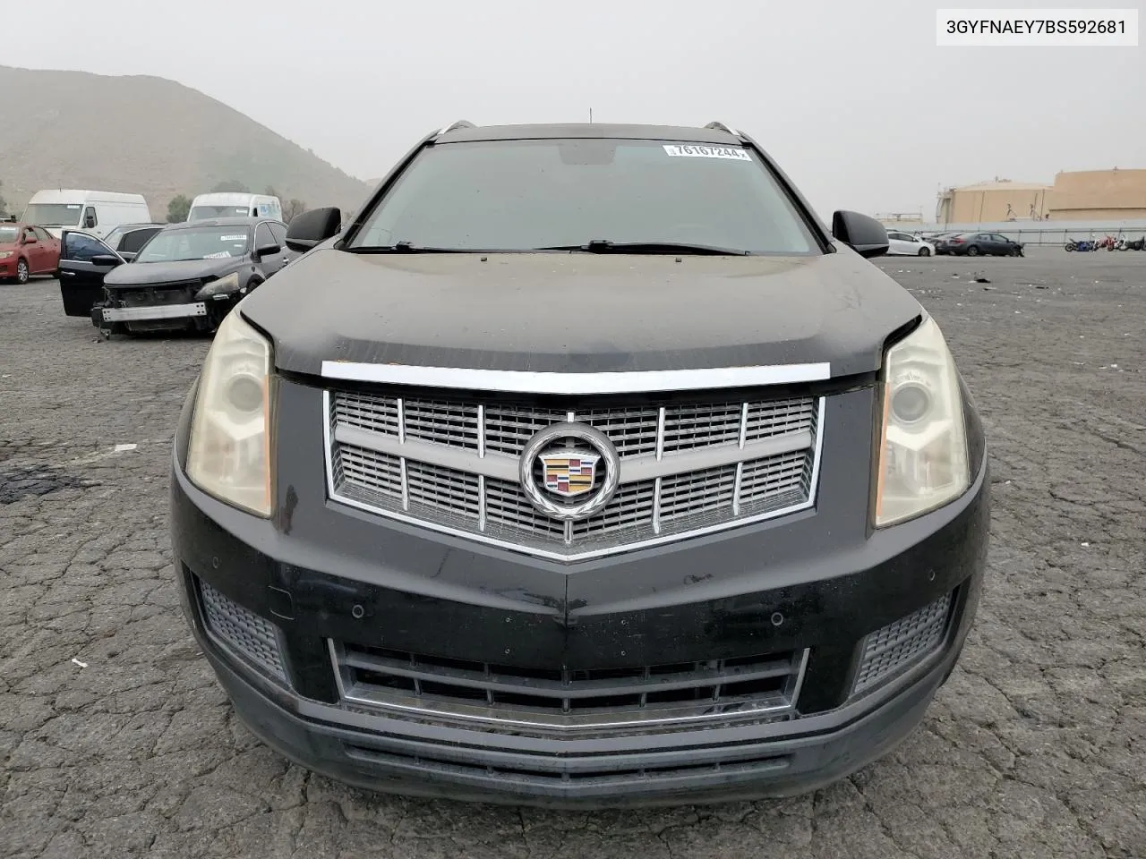 2011 Cadillac Srx Luxury Collection VIN: 3GYFNAEY7BS592681 Lot: 76167244