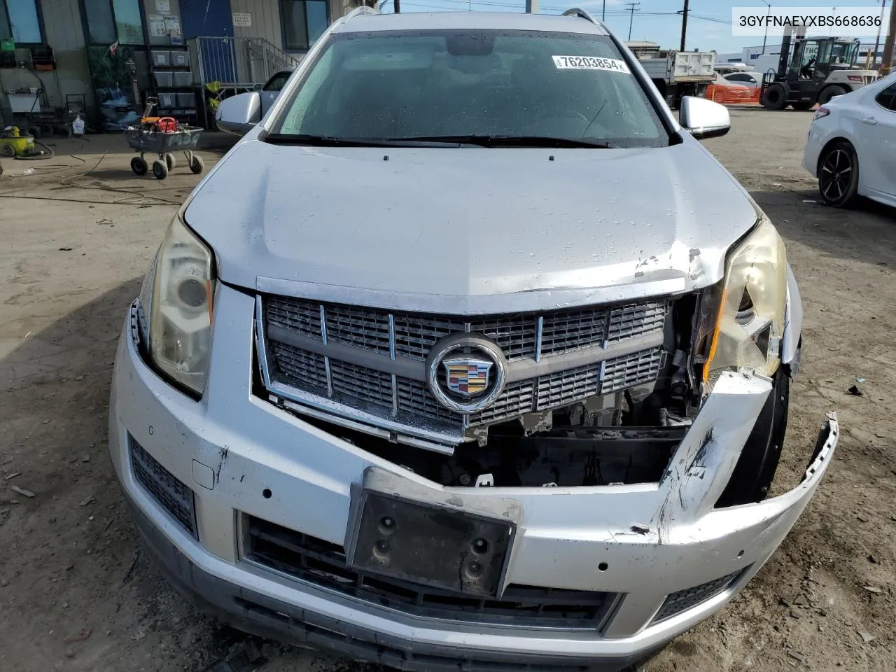 3GYFNAEYXBS668636 2011 Cadillac Srx Luxury Collection