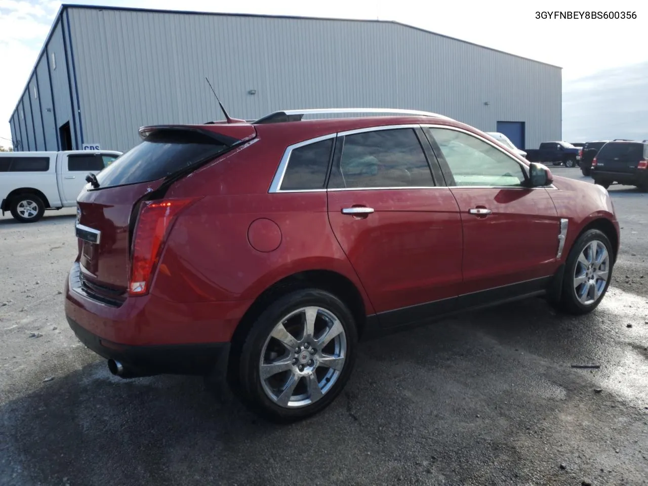 2011 Cadillac Srx Performance Collection VIN: 3GYFNBEY8BS600356 Lot: 76341924