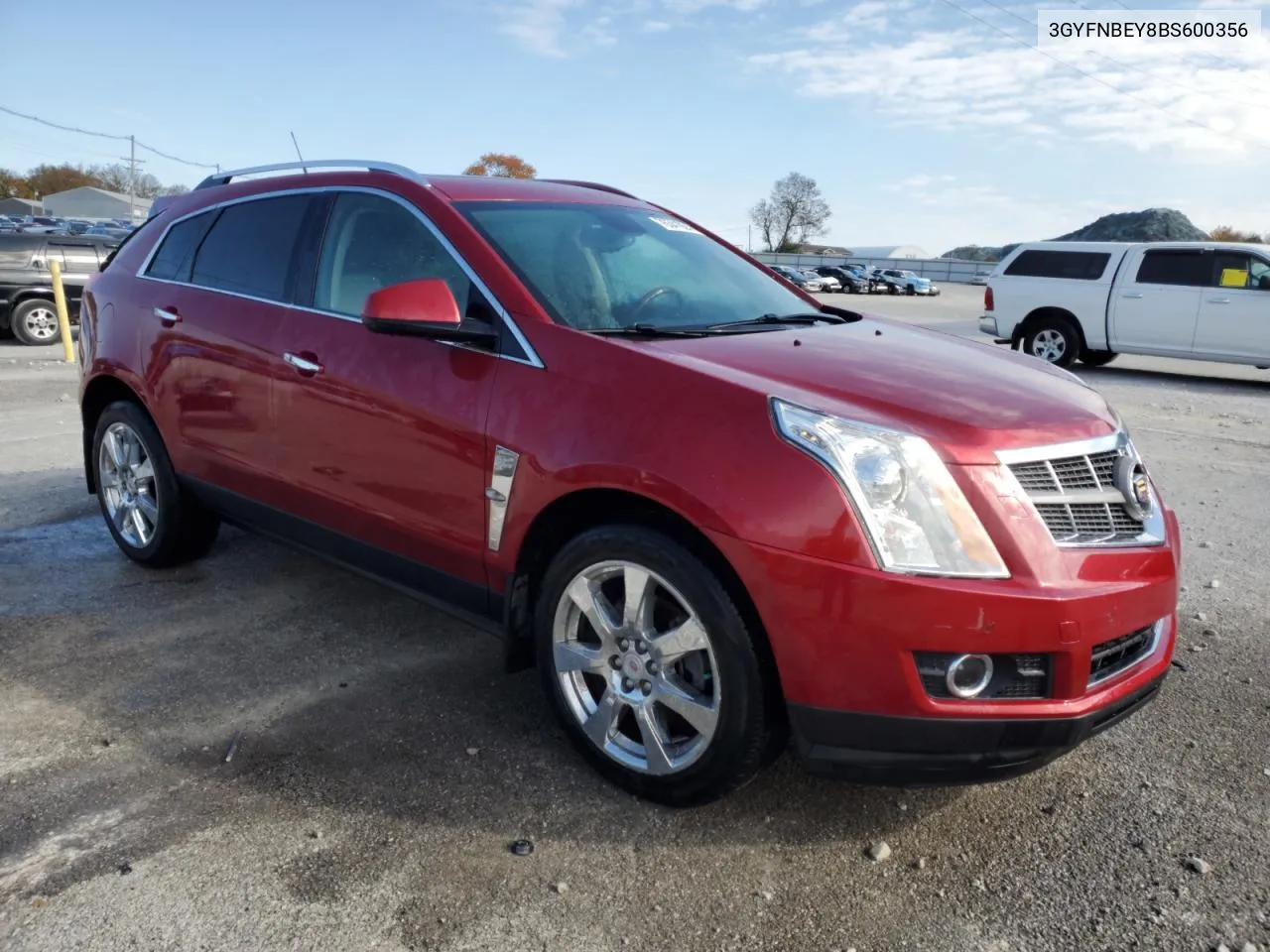 2011 Cadillac Srx Performance Collection VIN: 3GYFNBEY8BS600356 Lot: 76341924