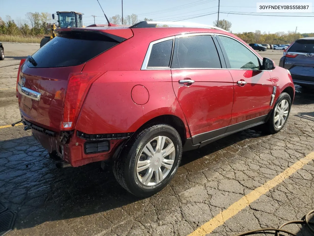 2011 Cadillac Srx Luxury Collection VIN: 3GYFNDEY0BS558387 Lot: 76500214