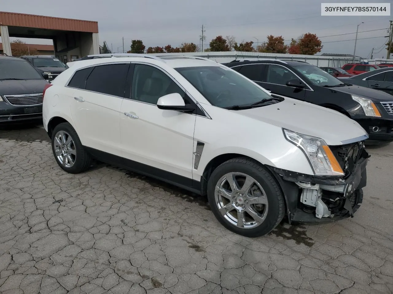 3GYFNFEY7BS570144 2011 Cadillac Srx Premium Collection