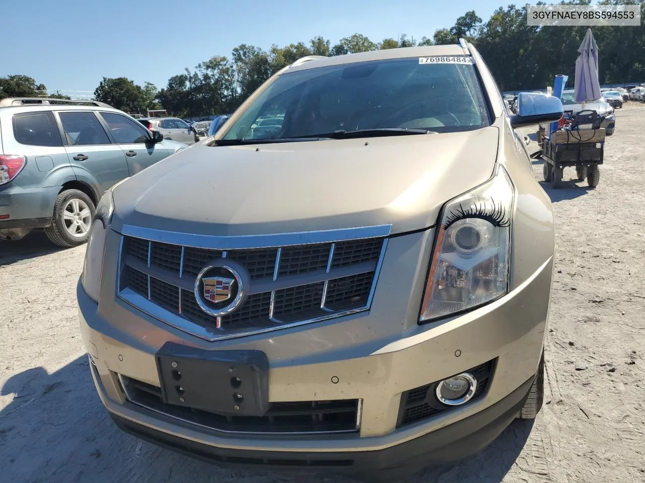 2011 Cadillac Srx Luxury Collection VIN: 3GYFNAEY8BS594553 Lot: 76986484