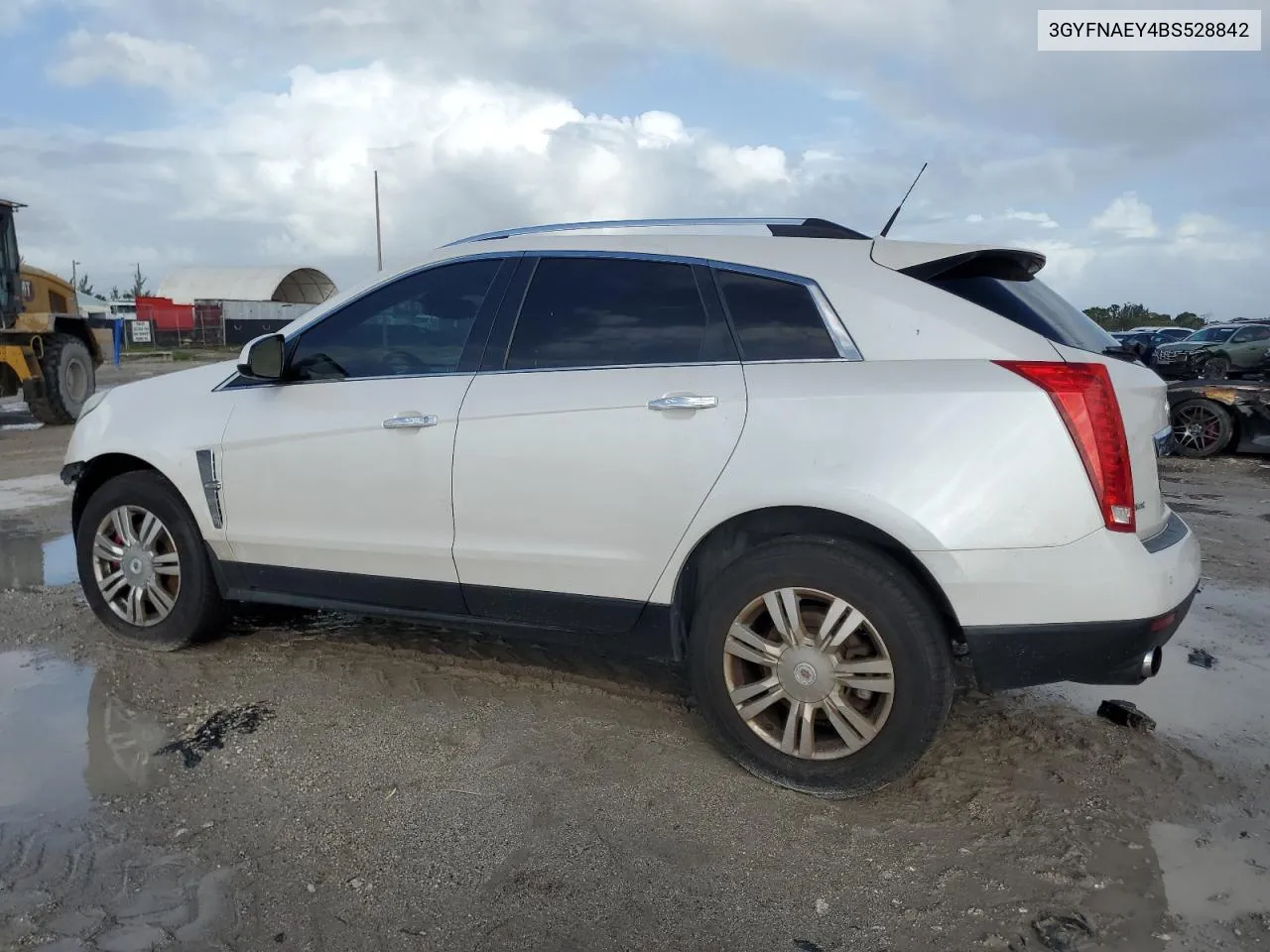 3GYFNAEY4BS528842 2011 Cadillac Srx Luxury Collection