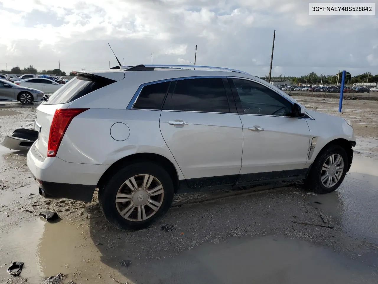 2011 Cadillac Srx Luxury Collection VIN: 3GYFNAEY4BS528842 Lot: 77232434