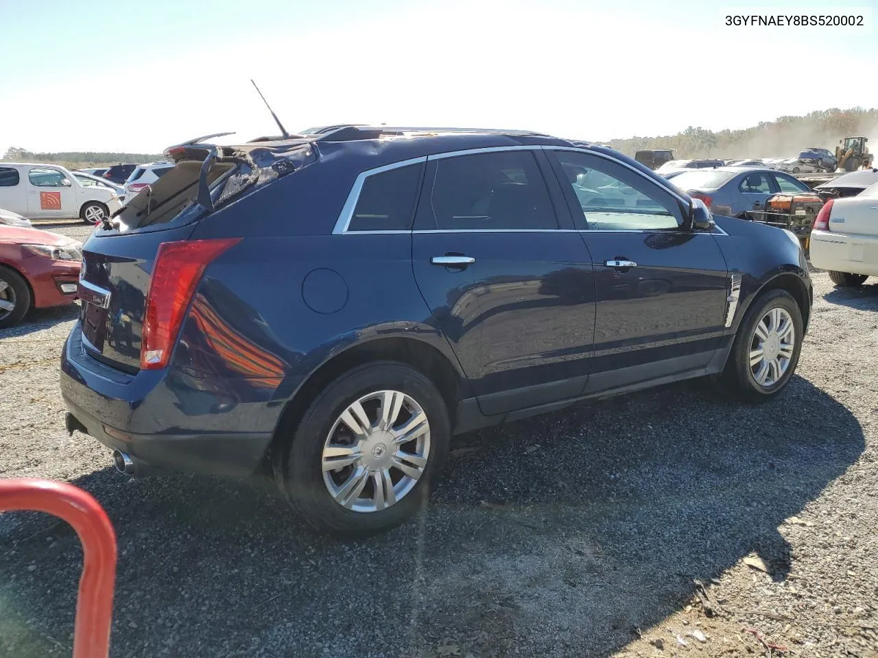 2011 Cadillac Srx Luxury Collection VIN: 3GYFNAEY8BS520002 Lot: 77251744