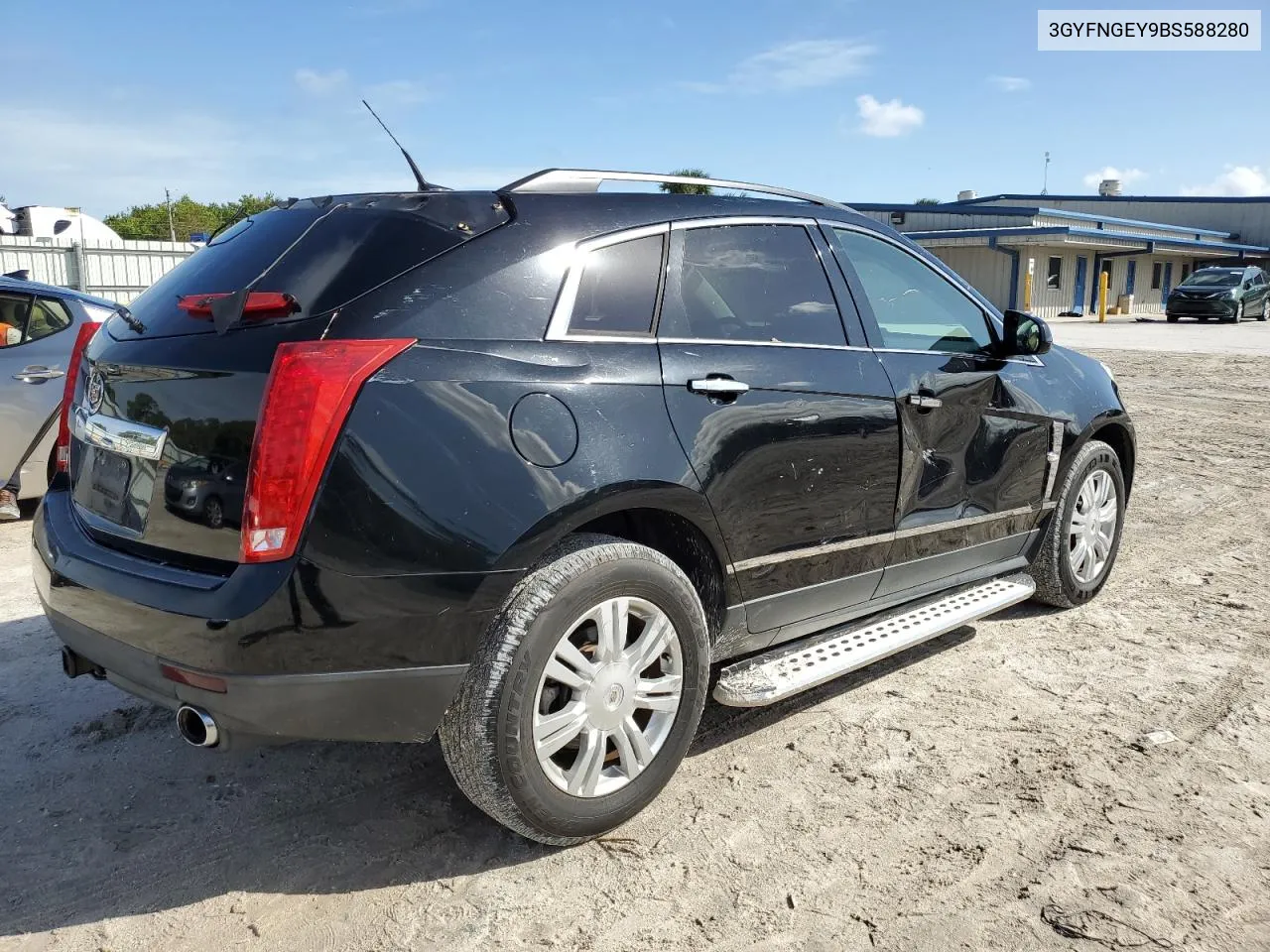 2011 Cadillac Srx VIN: 3GYFNGEY9BS588280 Lot: 77465204