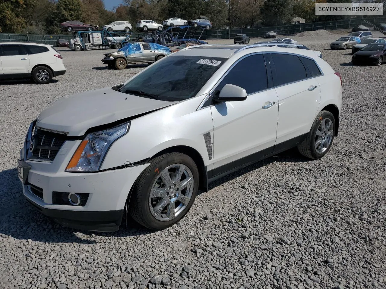 2011 Cadillac Srx Performance Collection VIN: 3GYFNBEYXBS516927 Lot: 77772844