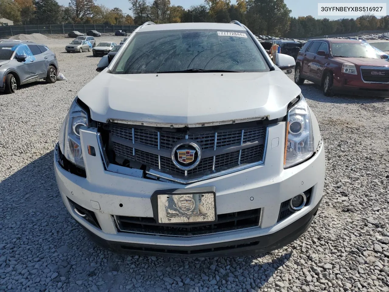 2011 Cadillac Srx Performance Collection VIN: 3GYFNBEYXBS516927 Lot: 77772844