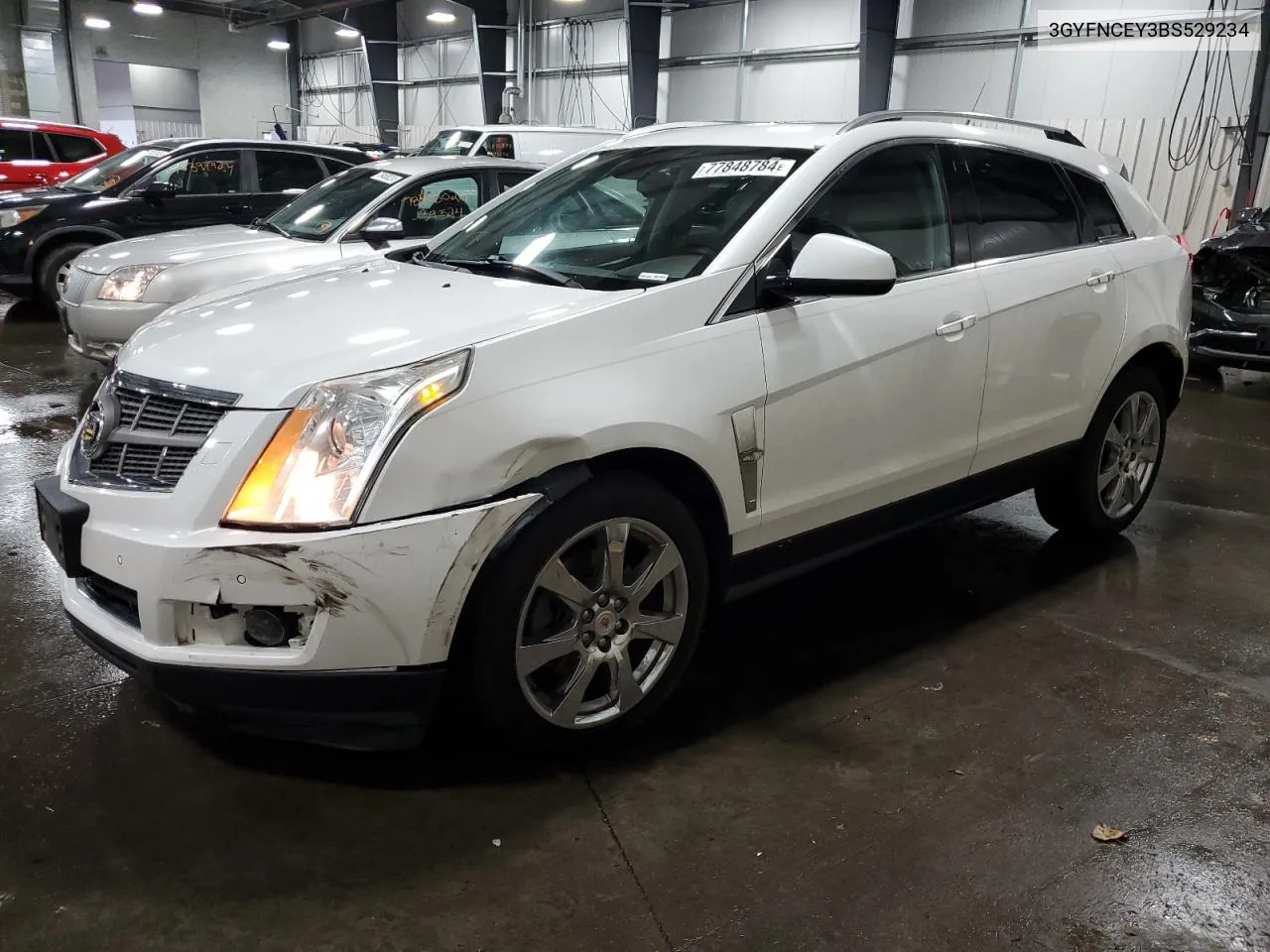 2011 Cadillac Srx Premium Collection VIN: 3GYFNCEY3BS529234 Lot: 77848784