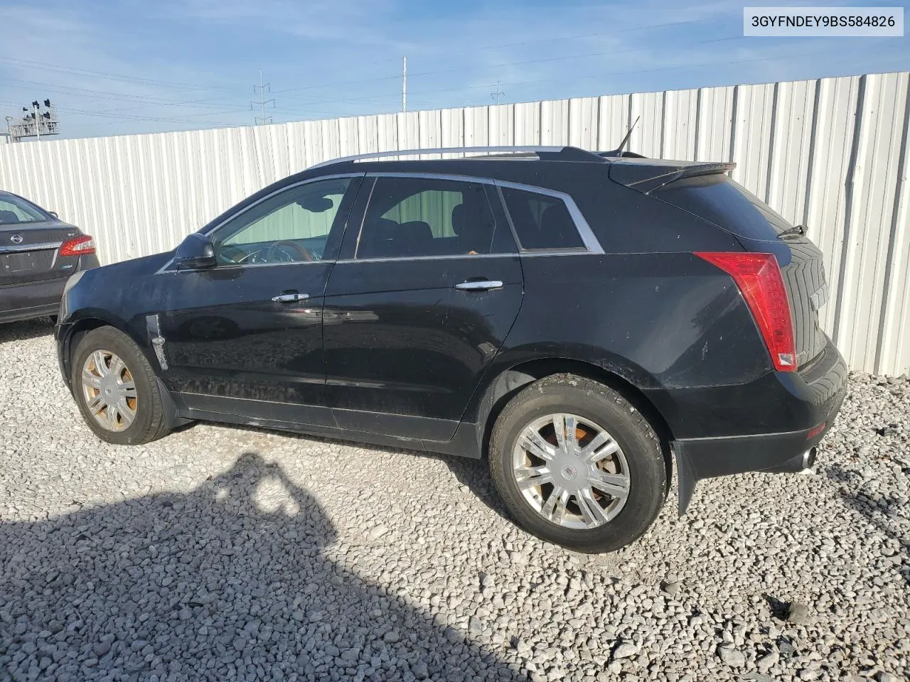 2011 Cadillac Srx Luxury Collection VIN: 3GYFNDEY9BS584826 Lot: 77957874