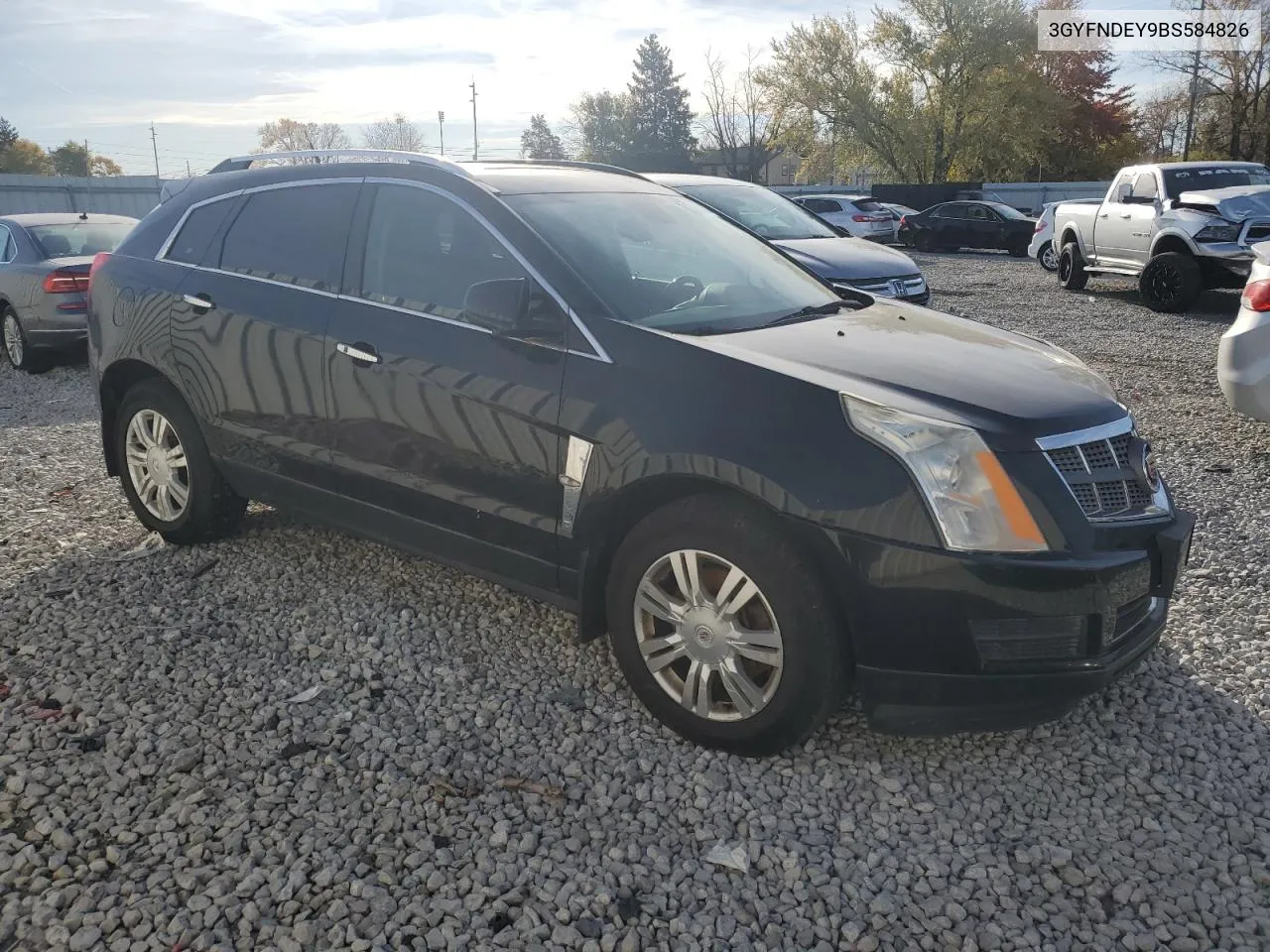 2011 Cadillac Srx Luxury Collection VIN: 3GYFNDEY9BS584826 Lot: 77957874