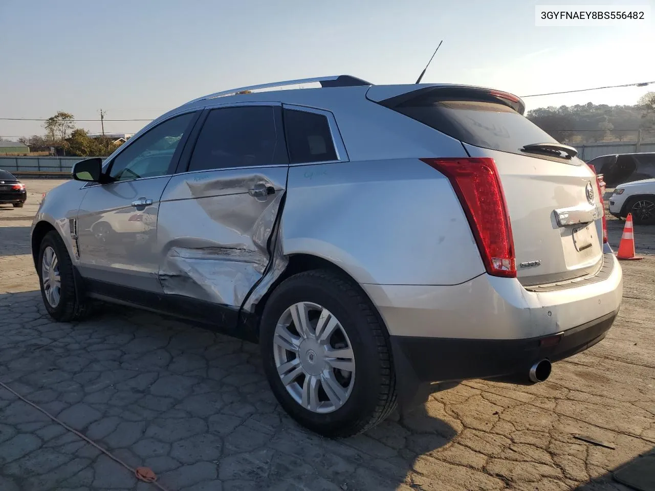 2011 Cadillac Srx Luxury Collection VIN: 3GYFNAEY8BS556482 Lot: 78017204