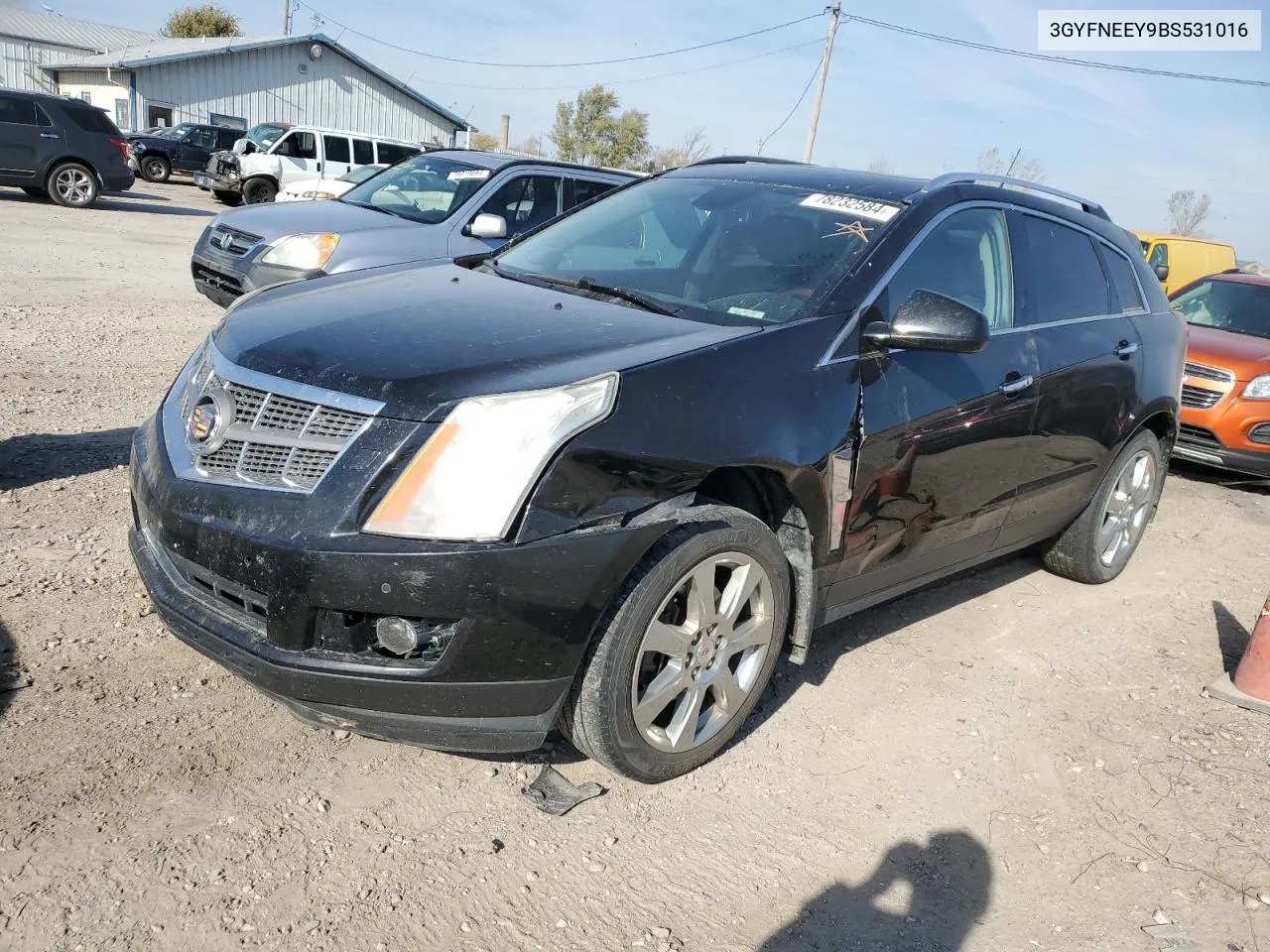 2011 Cadillac Srx Performance Collection VIN: 3GYFNEEY9BS531016 Lot: 78232584