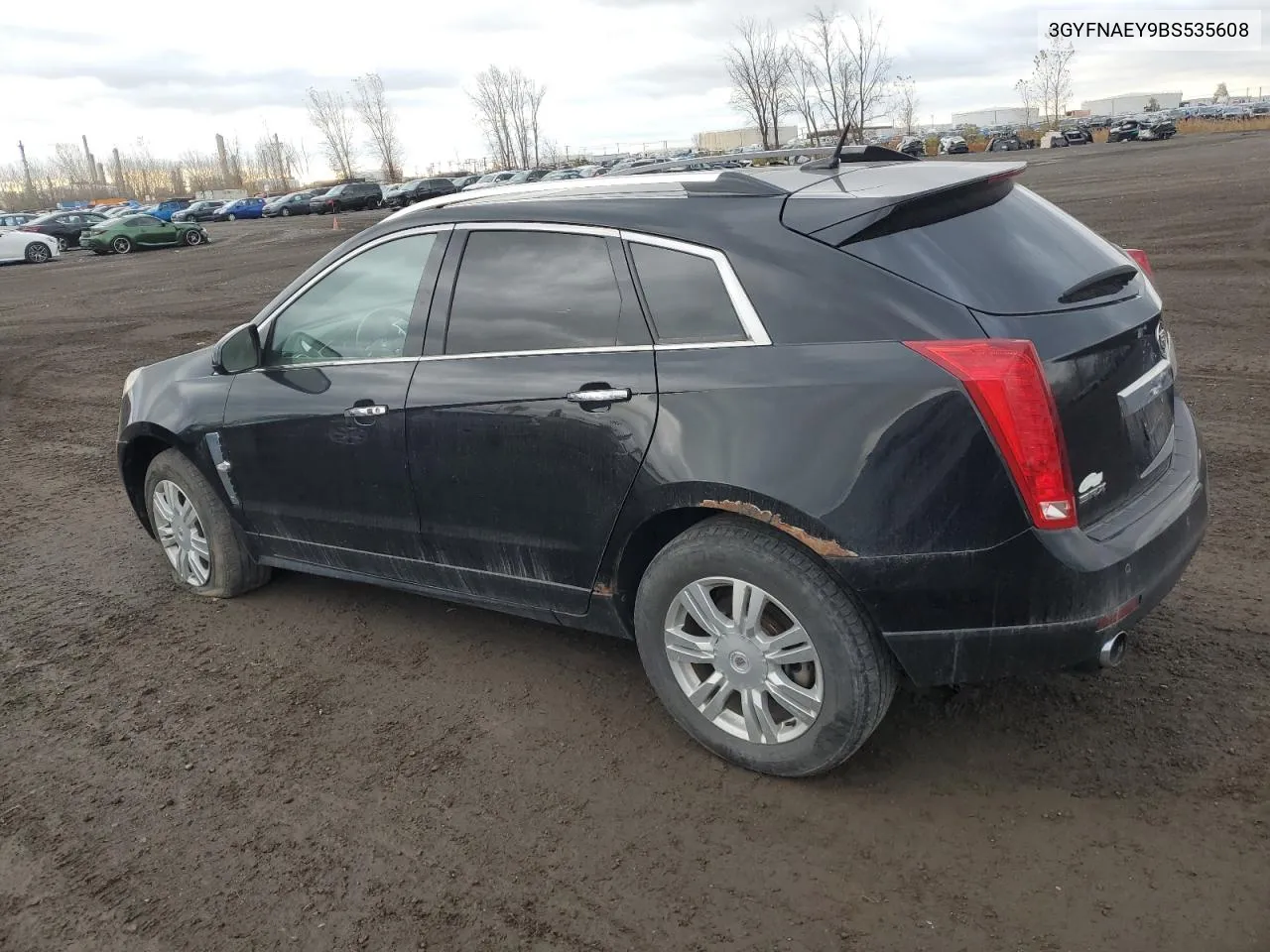 2011 Cadillac Srx Luxury Collection VIN: 3GYFNAEY9BS535608 Lot: 78381854