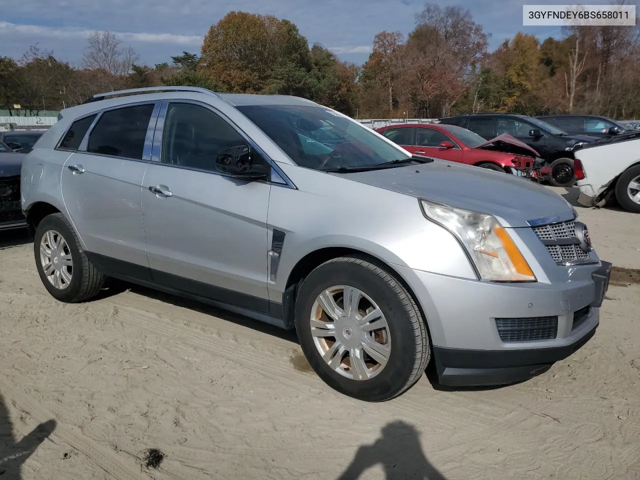 2011 Cadillac Srx Luxury Collection VIN: 3GYFNDEY6BS658011 Lot: 78494614