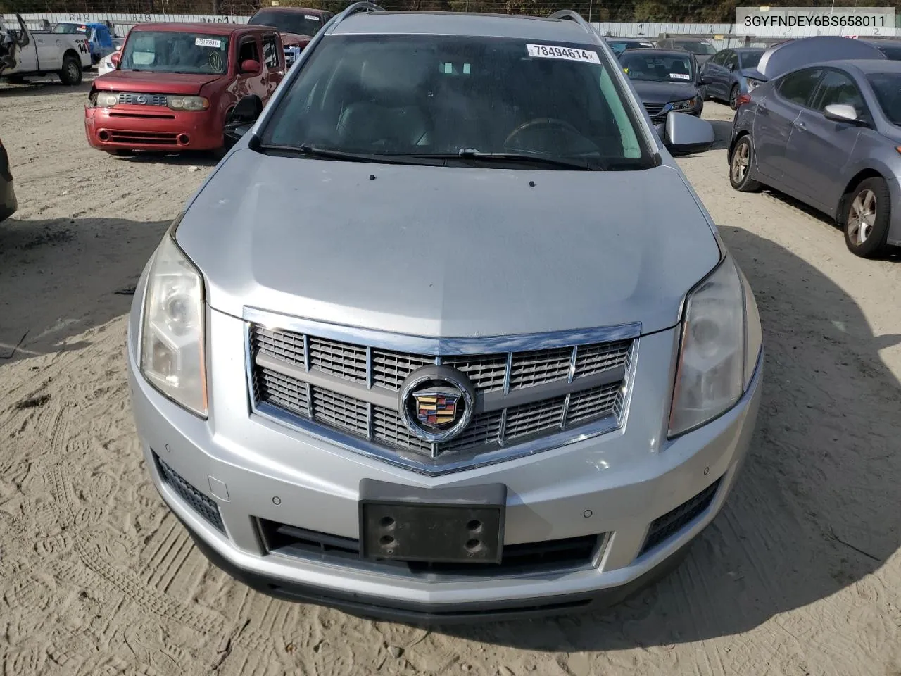 2011 Cadillac Srx Luxury Collection VIN: 3GYFNDEY6BS658011 Lot: 78494614