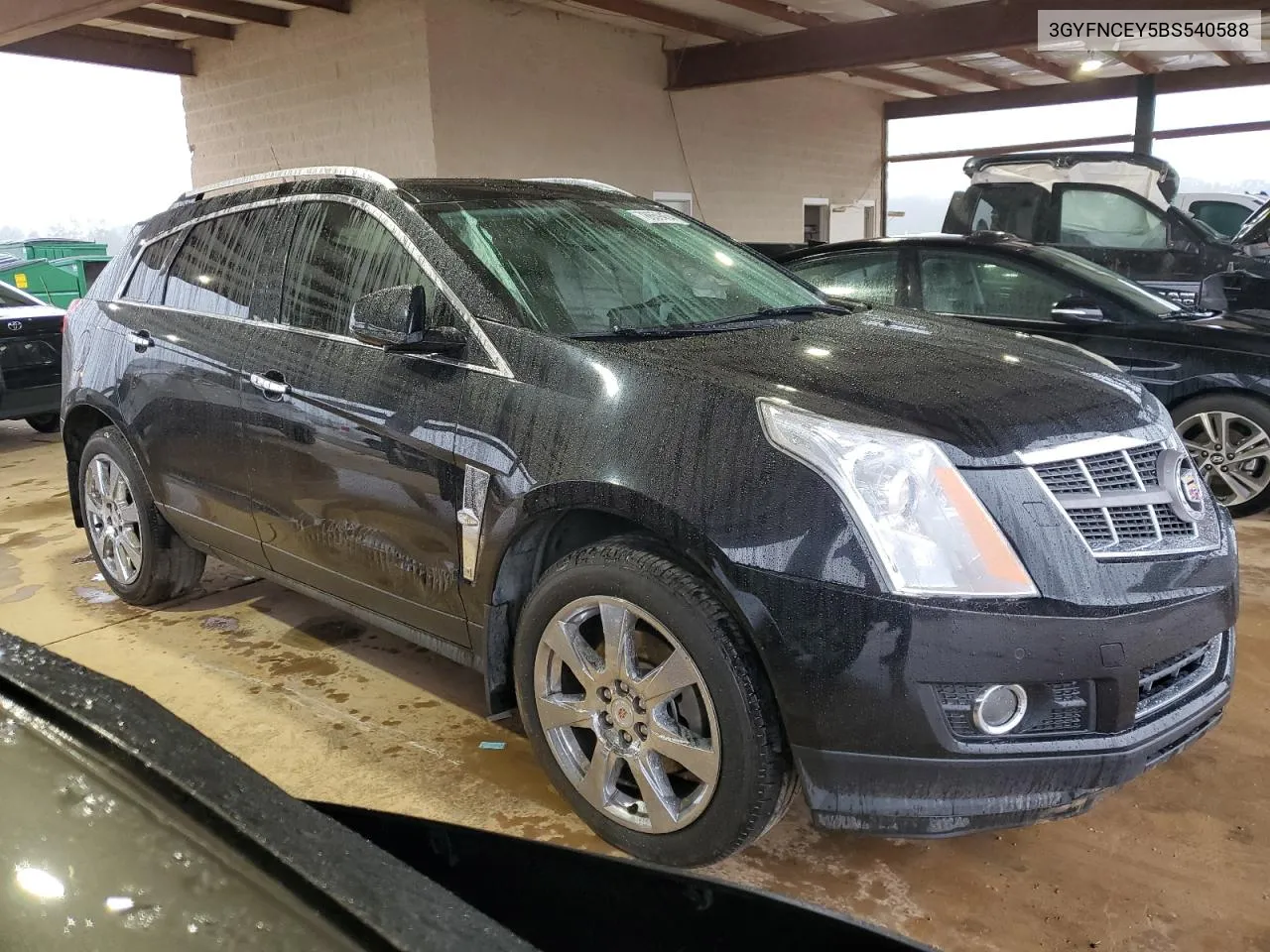 2011 Cadillac Srx Premium Collection VIN: 3GYFNCEY5BS540588 Lot: 78659454