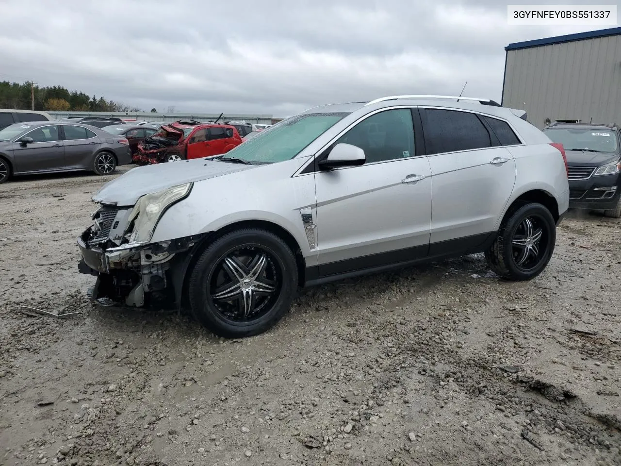 2011 Cadillac Srx Premium Collection VIN: 3GYFNFEY0BS551337 Lot: 79181844