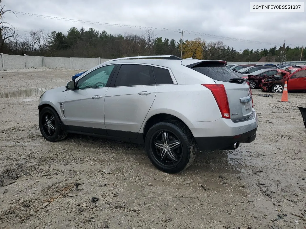 2011 Cadillac Srx Premium Collection VIN: 3GYFNFEY0BS551337 Lot: 79181844