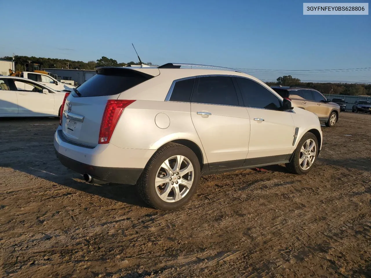 2011 Cadillac Srx Premium Collection VIN: 3GYFNFEY0BS628806 Lot: 79772614