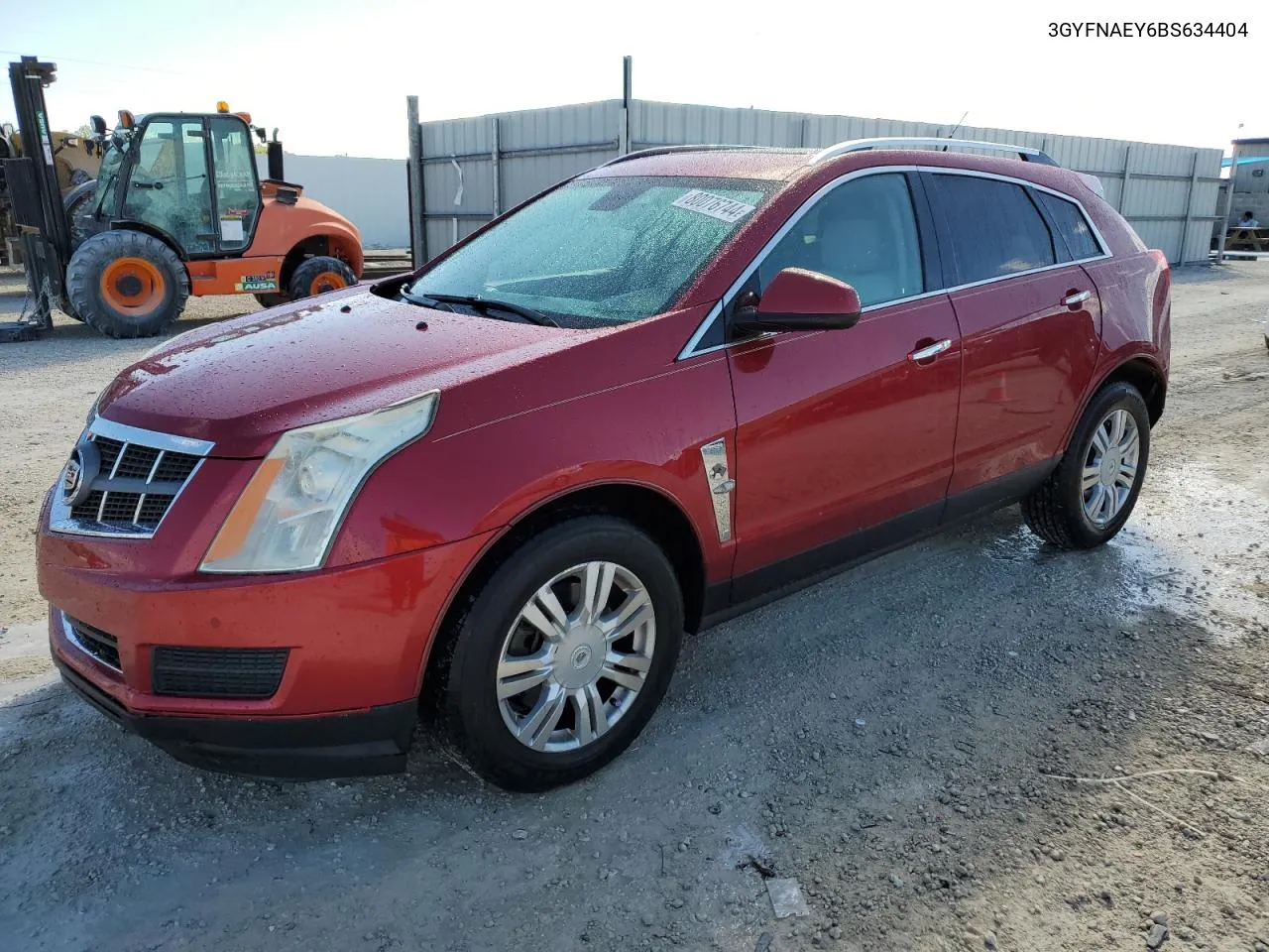 2011 Cadillac Srx Luxury Collection VIN: 3GYFNAEY6BS634404 Lot: 80076744