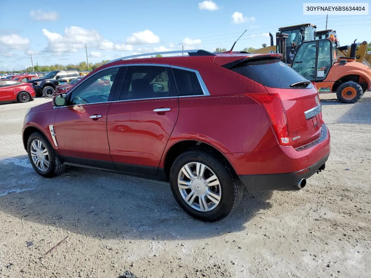 2011 Cadillac Srx Luxury Collection VIN: 3GYFNAEY6BS634404 Lot: 80076744