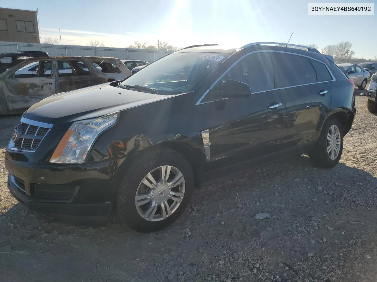 2011 Cadillac Srx Luxury Collection VIN: 3GYFNAEY4BS649192 Lot: 80149974