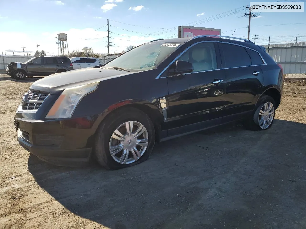 2011 Cadillac Srx Luxury Collection VIN: 3GYFNAEY5BS529000 Lot: 80213124