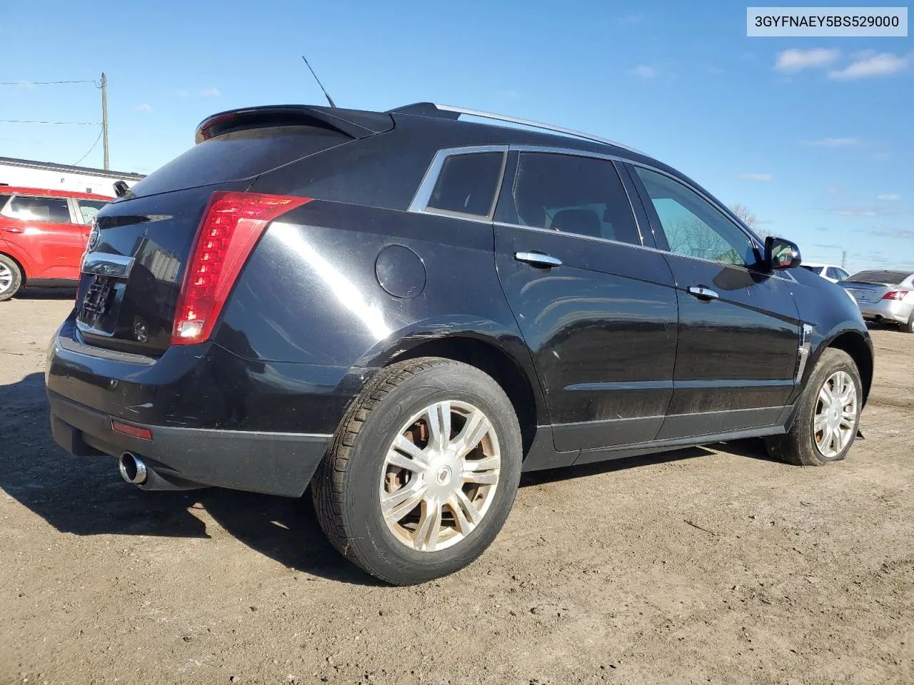 2011 Cadillac Srx Luxury Collection VIN: 3GYFNAEY5BS529000 Lot: 80213124