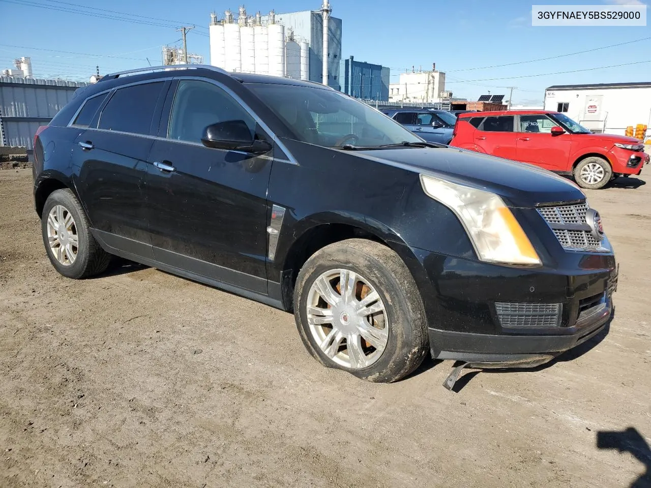 2011 Cadillac Srx Luxury Collection VIN: 3GYFNAEY5BS529000 Lot: 80213124