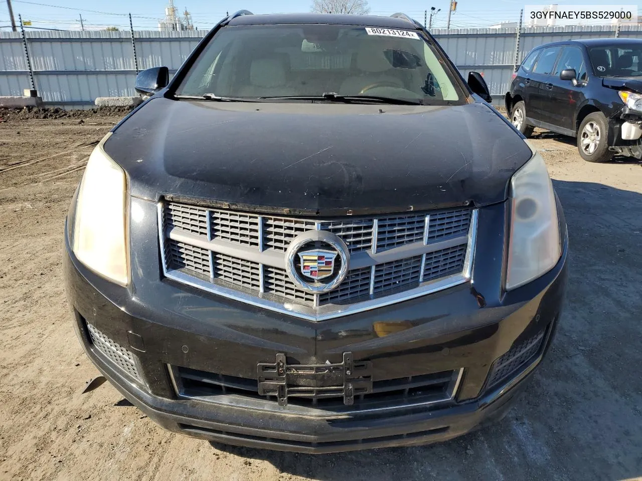 2011 Cadillac Srx Luxury Collection VIN: 3GYFNAEY5BS529000 Lot: 80213124