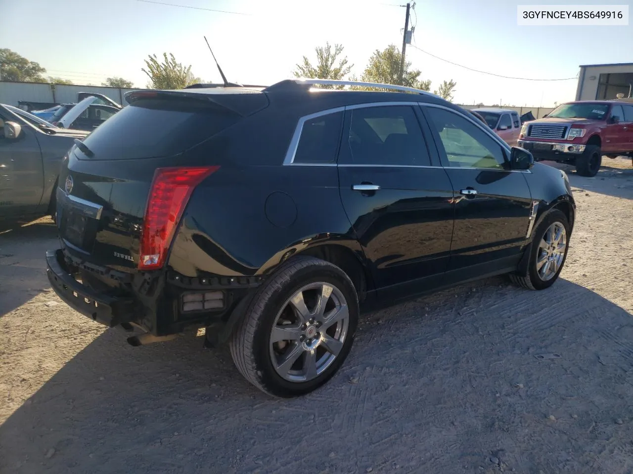 2011 Cadillac Srx Premium Collection VIN: 3GYFNCEY4BS649916 Lot: 80644874