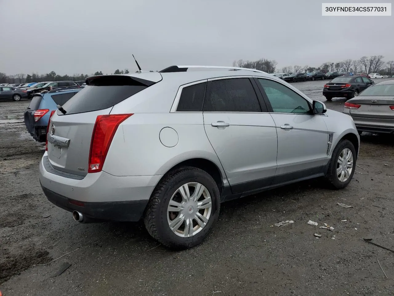 2012 Cadillac Srx Luxury Collection VIN: 3GYFNDE34CS577031 Lot: 48028374