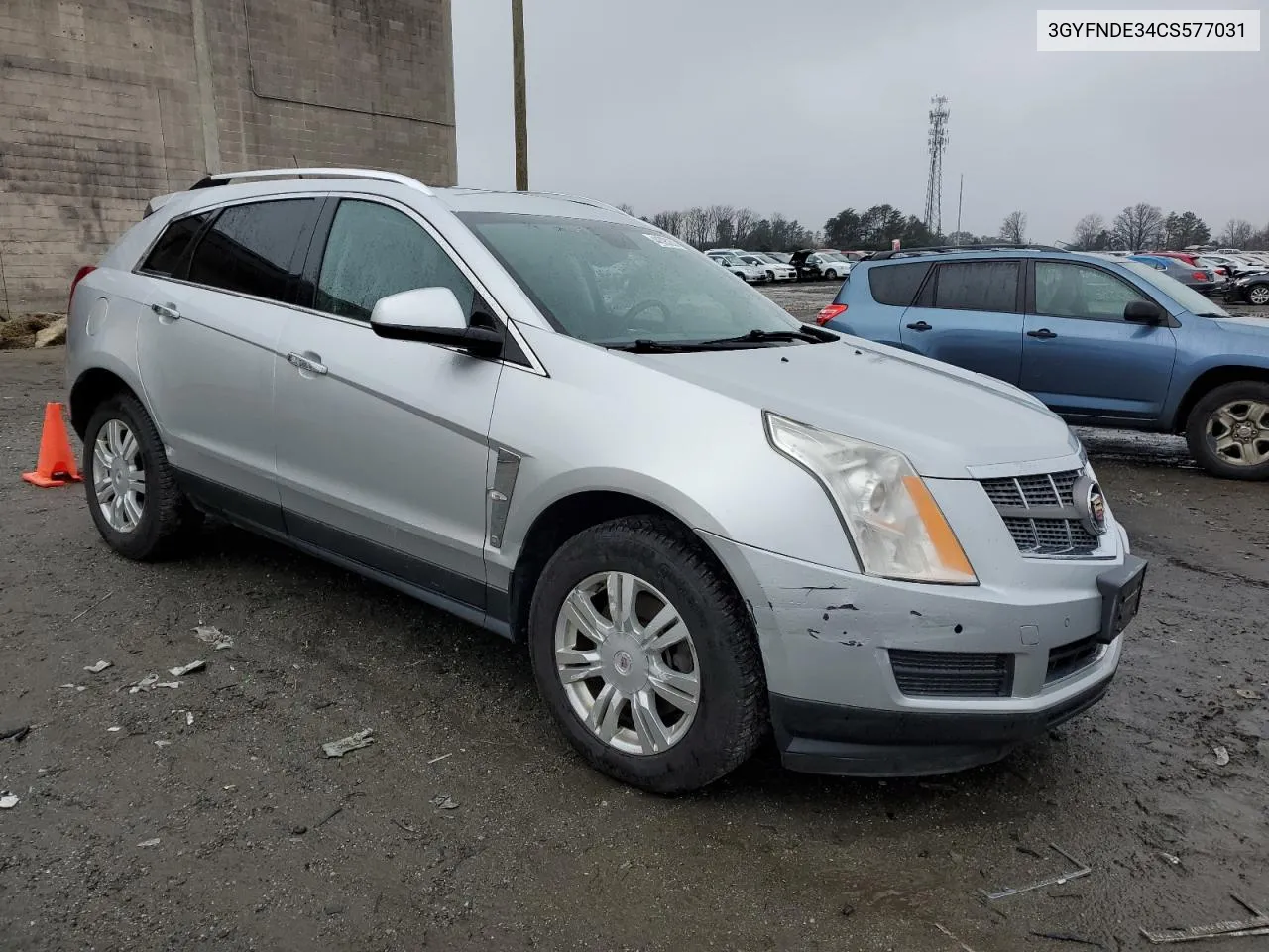 2012 Cadillac Srx Luxury Collection VIN: 3GYFNDE34CS577031 Lot: 48028374